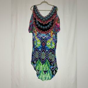 NWT Sakkas Multicolor Floral Dress